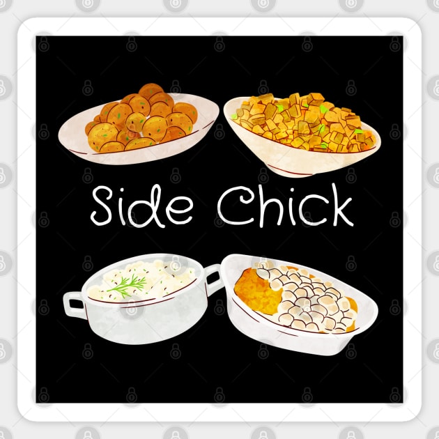 Side Chick Sticker by Low Life Shirts